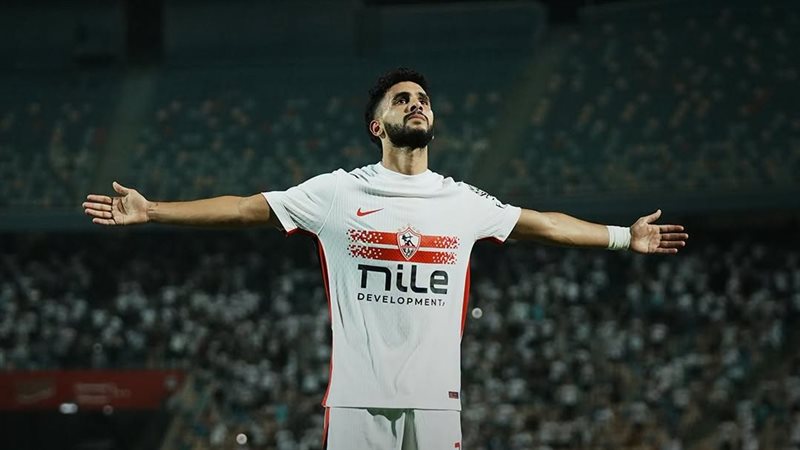 حسام أشرف مهاجم الزمالك،