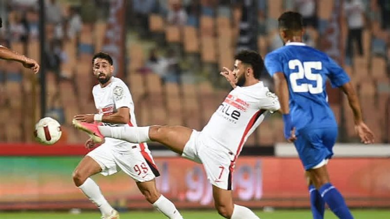 مباراة الزمالك وبتروجت،