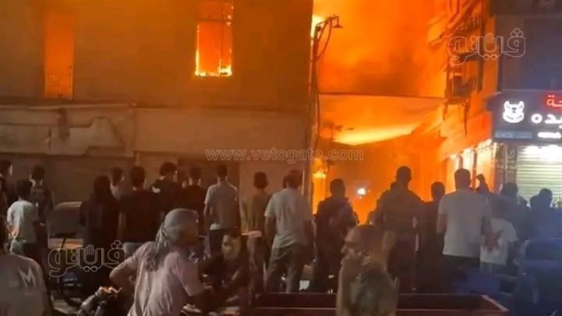 حريق منزل مهجور بالشرقية،