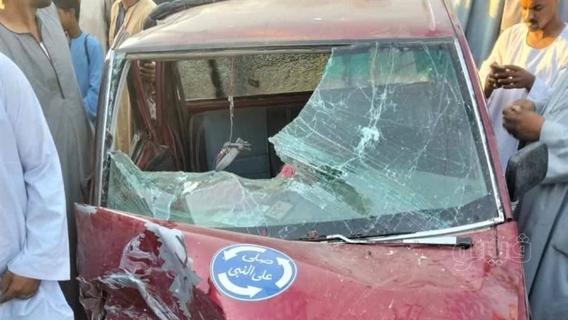 حادث تصادم فى اسوان
