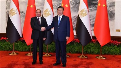  مراسم استقبال رسمية للرئيس الصيني بالاتحادية، السيسي وبينج يستعرضان حرس الشرف 