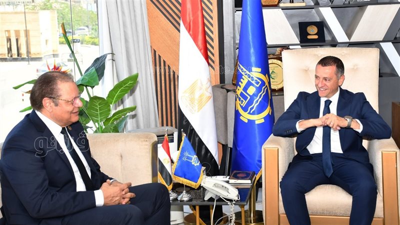 محافظ اسوان يلتقى