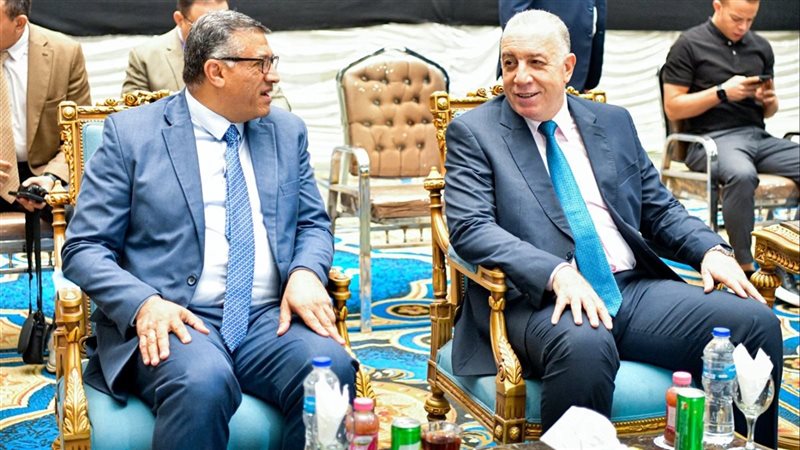 محافظ قنا ومدير الأمن