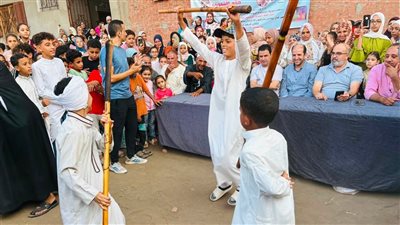 افتتاح مهرجان الألعاب البيئية والشعبية للتراث في الشرقية