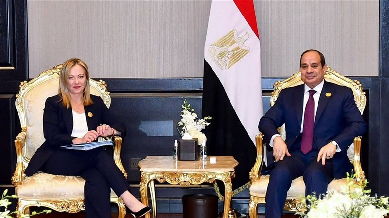 الرئيس السيسي ورئيسة