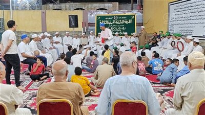 وسط أجواء روحانية، ليلة محمدية بالإنشاد والمدائح في المنشأة الكبرى بالغربية (فيديو)   