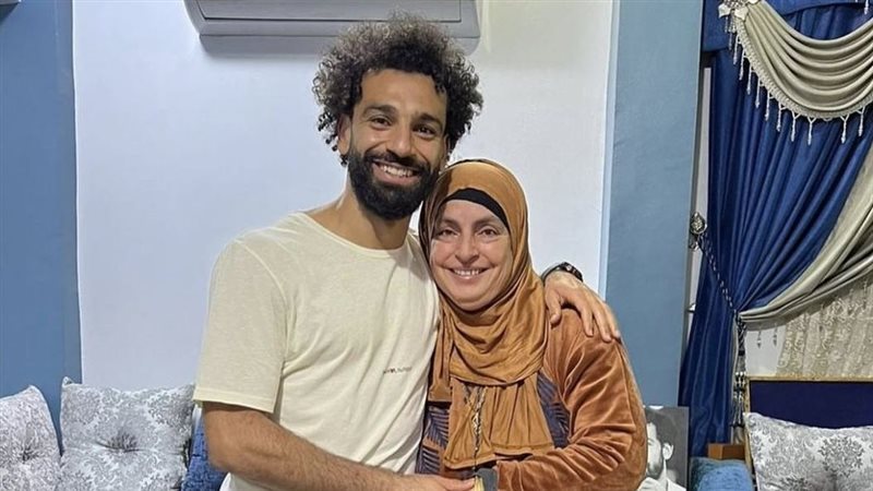محمد صلاح ووالدته