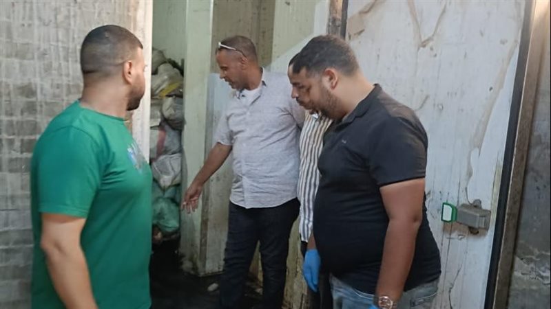 ضبط اللحوم الفاسدة