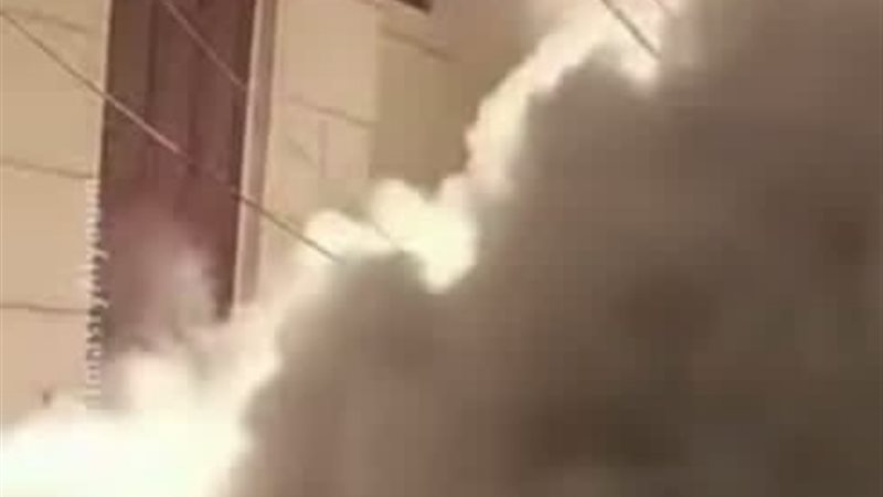 سقوط مبنى من 3 طوابق