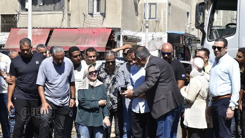 محافظ بورسعيد يتابع