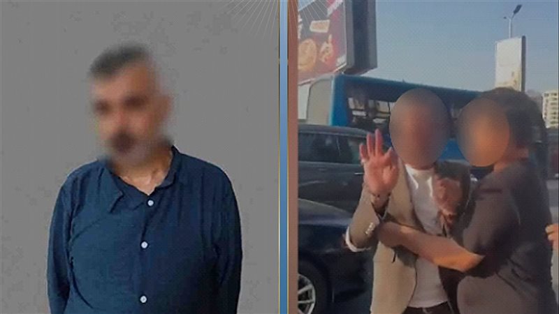 سائق يعترض على «زفة