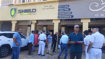 غلق وتشميع 83 منشأة مخالفة بدمياط الجديدة