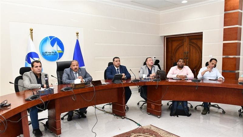 مياه دمياط تبحث تعزيز