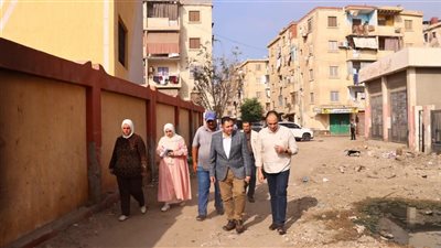 محافظ دمياط يوجه بتحويل المنطقة المجاورة لمحطة رفع المنتزه إلى مسطح أخضر