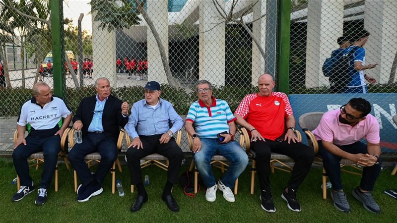 أبوريدة في مران منتخب