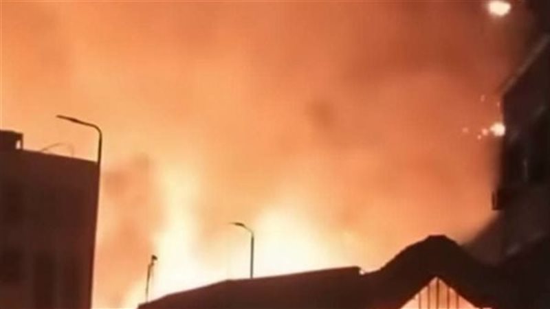 حريق بالزاوية الحمراء،