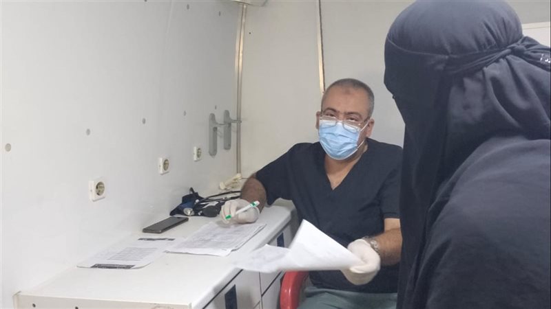 جانب من أعمال القافلة،