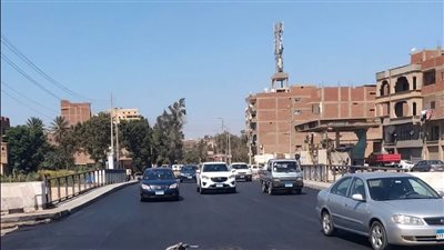 عقب الانتهاء من صيانته، إعادة فتح وتشغيل كوبري شنودة بطنطا أمام حركة المرور 