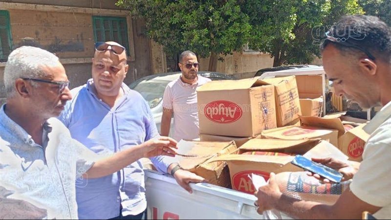 حملة تموينية في المنيا