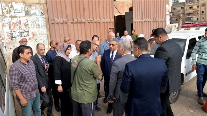 جولة محافظ اىدقهلية