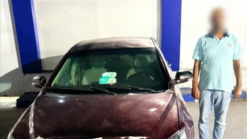 ضبط قائد سيارة بالإسكندرية