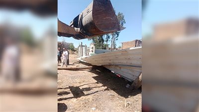 إزالة ١٤ حالة تعدٍ على الأراضي الزراعية وأملاك الدولة في الشرقية