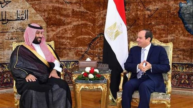 السيسي وبن سلمان،