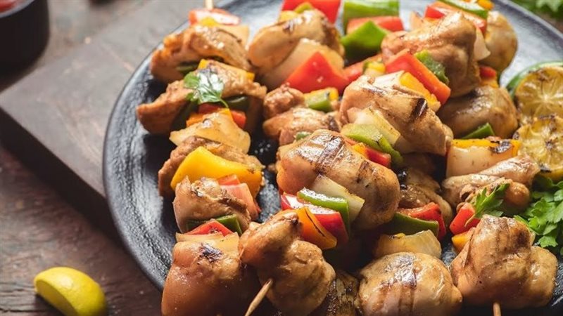 طريقة عمل شيش طاووق،