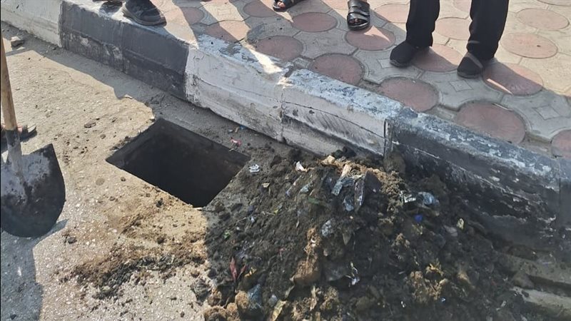 حملة تطهير بالوعات