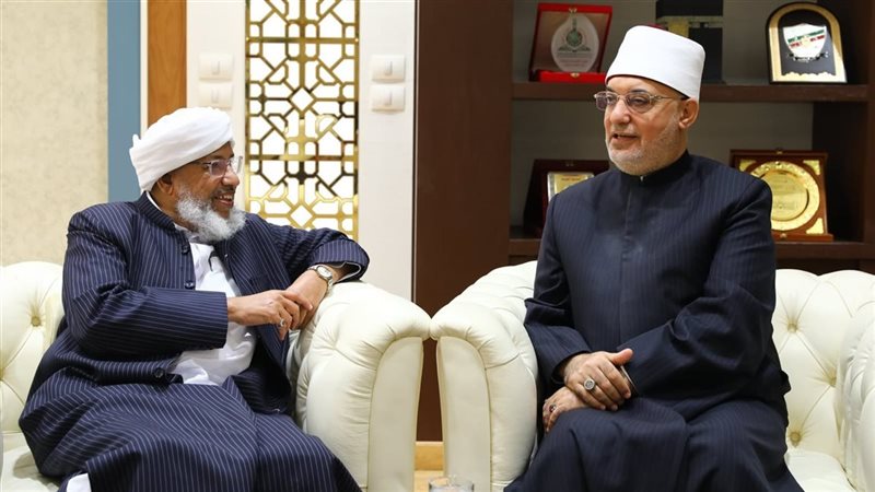 مفتي الجمهورية يستقبل