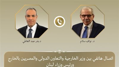 مصر تجدد دعمها لسيادة لبنان.. عبد العاطي يؤكد ضرورة الانسحاب الإسرائيلي الكامل وتنفيذ القرار 1701  