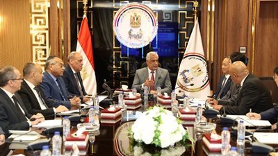 وزير الإنتاج الحربي يبحث مع وفد شركة CEC الصينية التعاون في مجالات الطاقة والتكنولوجيات