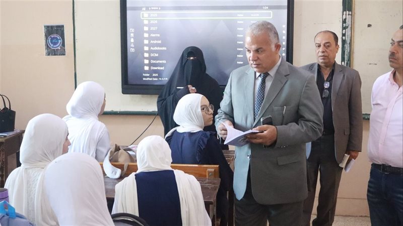 جولة وكيل تعليم الدقهلية