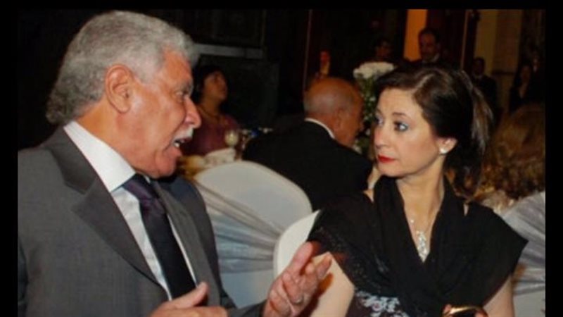 السيدة هدى فريد مع