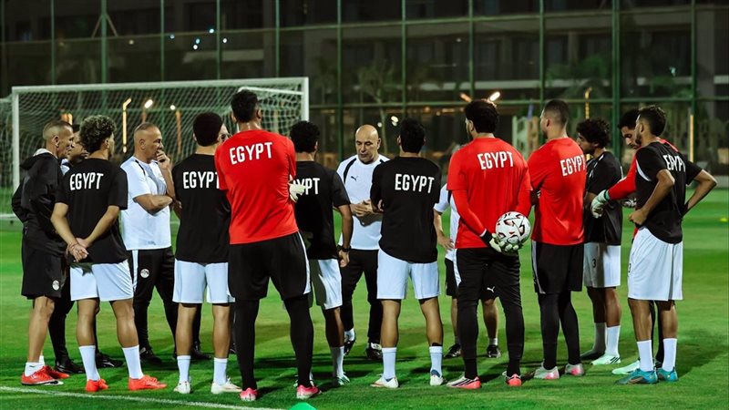 منتخب مصر يخوض تدريبه
