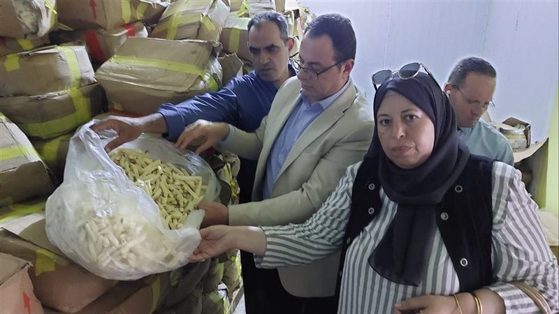 ضبط البطاطس المنتهية