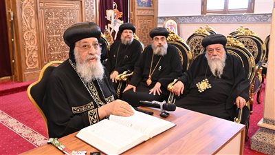 5 رسائل من البابا تواضروس لرهبان دير البهنسا