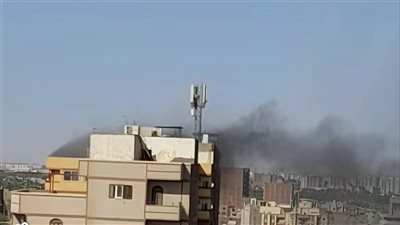 دون إصابات بشرية، إخماد حريق شب في شقة ببرج سكني بقنا