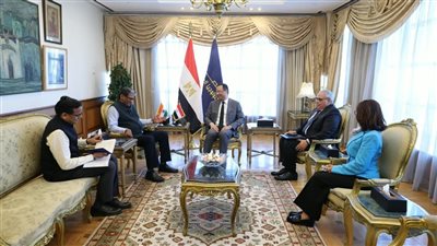 وزير الاتصالات يبحث مع سفير الهند بالقاهرة تعزيز التعاون المشترك 