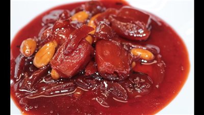 طريقة عمل مربى البلح باللوز لتحلية مميزة 