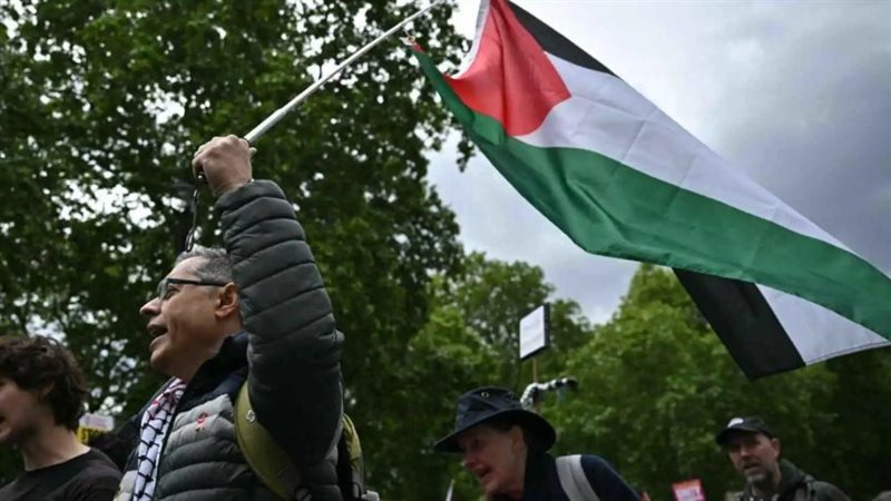 مظاهرات داعمة لفلسطين