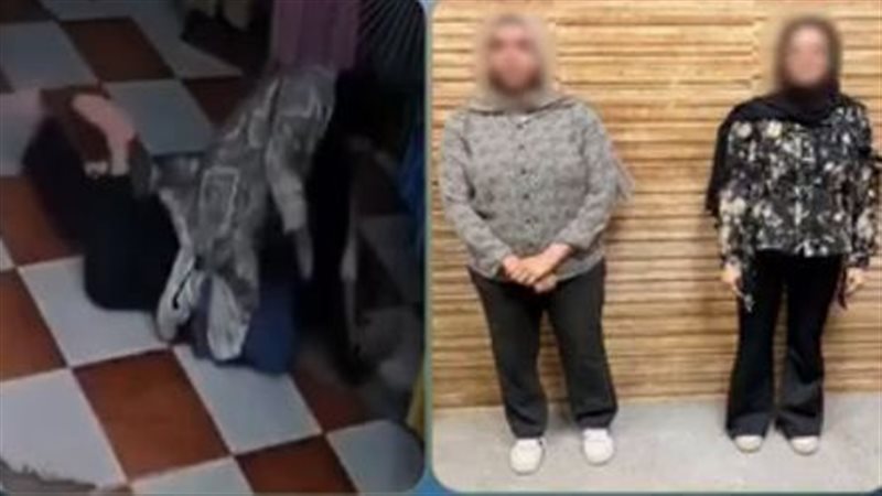 مشاجرة بين سيدتين