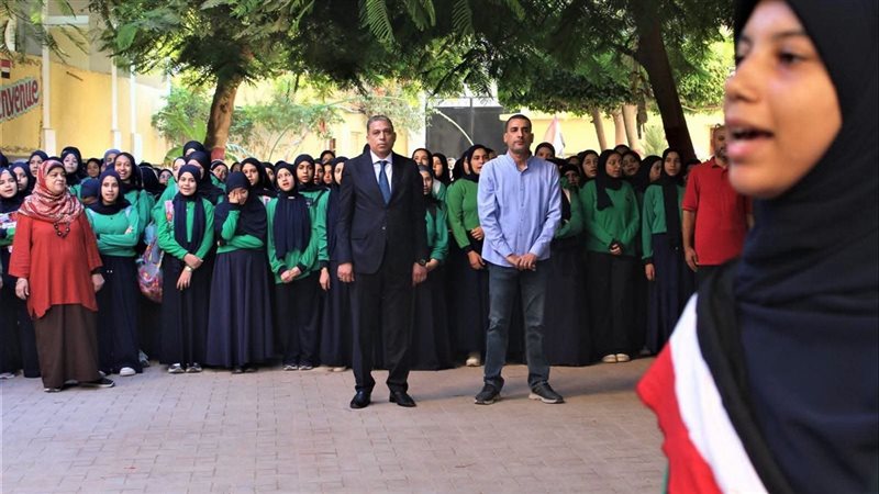 جولة مدير تعليم الجيزة