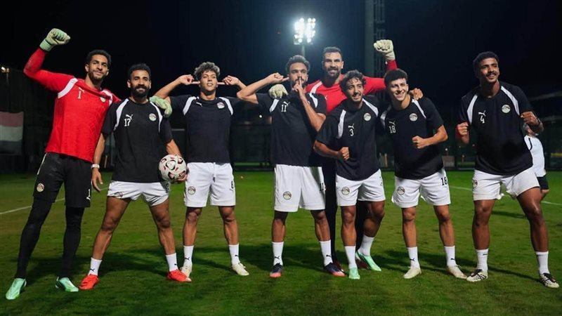 منتخب مصر يواصل تدريباته استعدادًا لمباراة أنجولا.. وانضمام عبد المجيد (صور)
