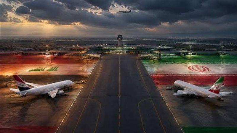 الطيران بين إيران