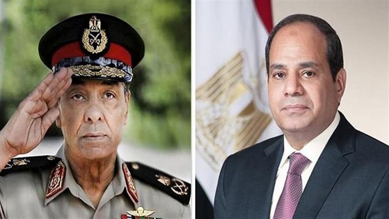 الرئيس السيسي والمشير