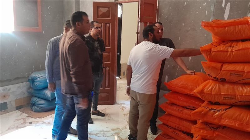 ضبط أسمدة بأسيوط،