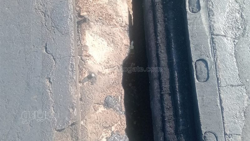 حريق أعلى كوبرى كلابشة