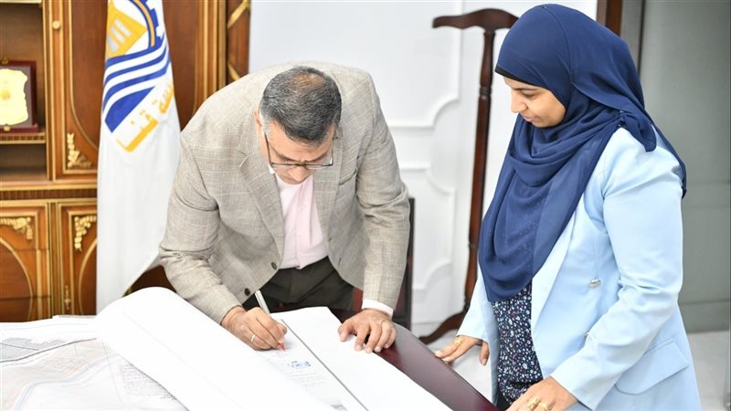 محافظ قنا يعتمد المخطط