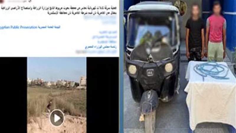 ضبط عامل خردة وسائق